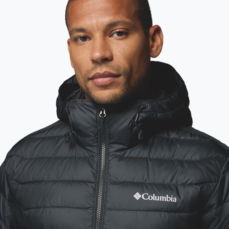 Pánska bunda Columbia Powder Lite II Hooded black ripstop 6
