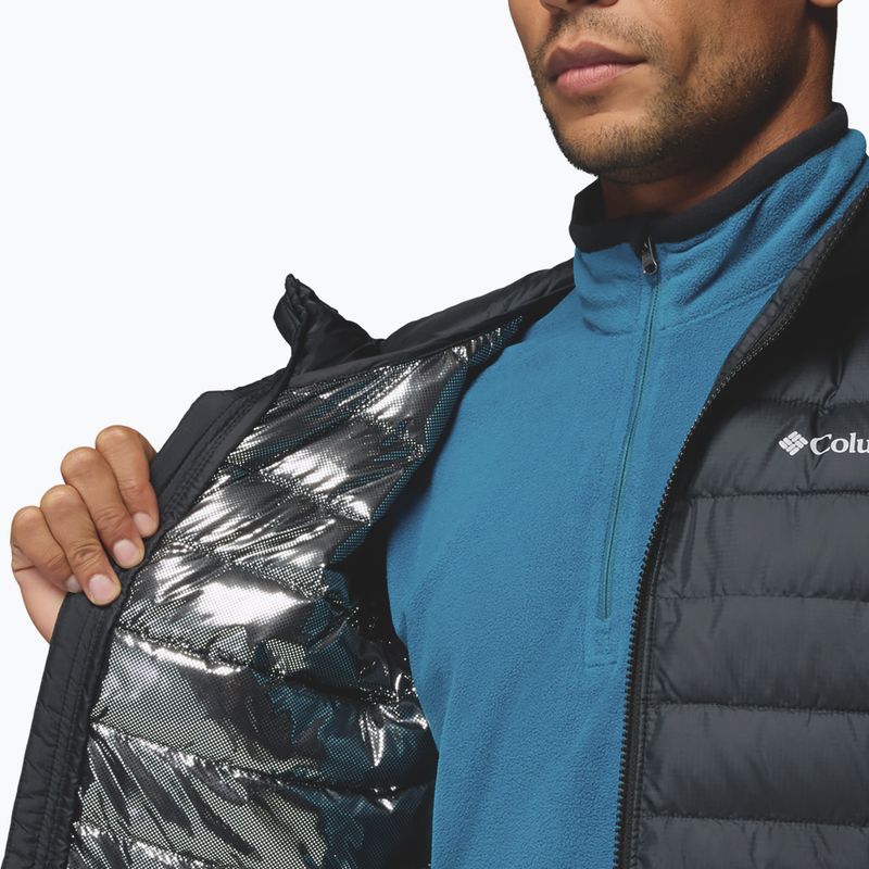 Pánska bunda Columbia Powder Lite II Hooded black ripstop 7