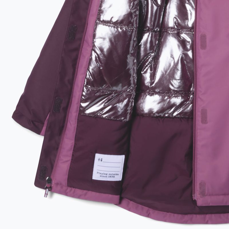 Detská lyžiarska bunda Columbia Hikebound II Long Insulated antique mauve/moonvista 3