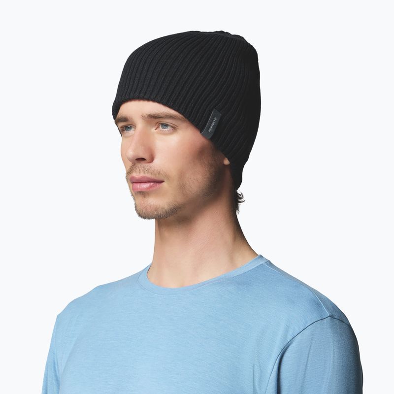 Zimná čiapka Columbia Cedar Lake black heather 2