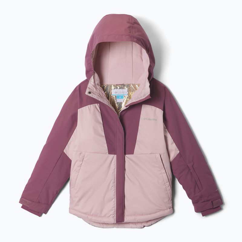 Detská lyžiarska bunda Columbia Mighty Mogul III mineral pink/antique mauve
