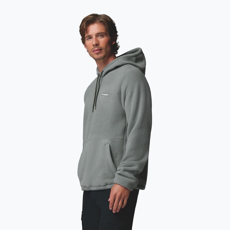 Pánska fleecová mikina Columbia Timber Crest MTR Fleece Hoodie sedona sage 4