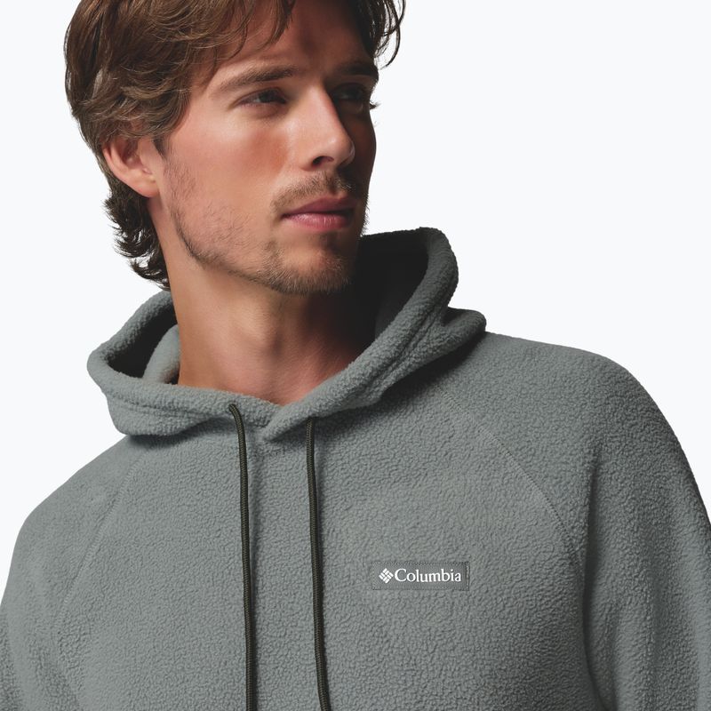 Pánska fleecová mikina Columbia Timber Crest MTR Fleece Hoodie sedona sage 5