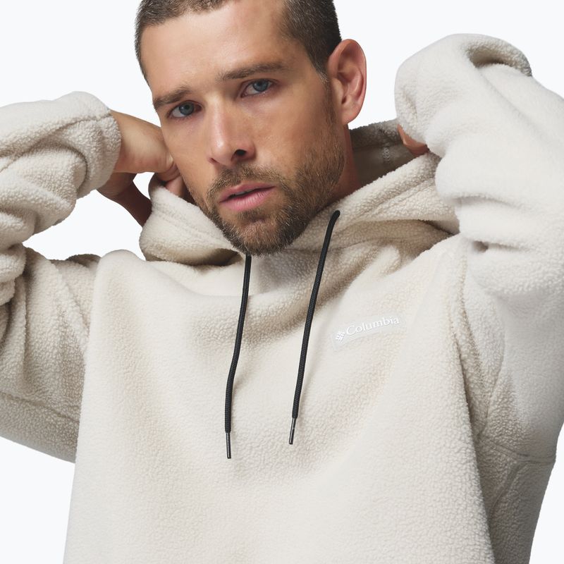 Pánska fleecová mikina Columbia Timber Crest MTR Fleece Hoodie dark stone 5