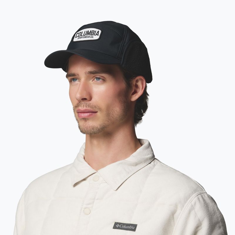 Šiltovka Columbia Landroamer Ear Flap black/working badge 4