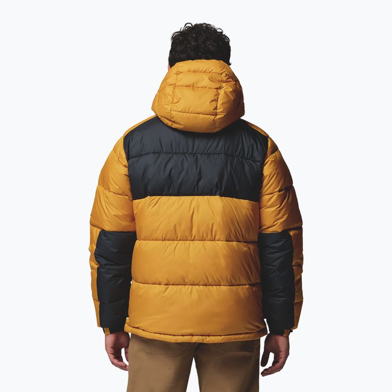 Pánska zateplená bunda Columbia Pike Lake II Hooded squash/black 3