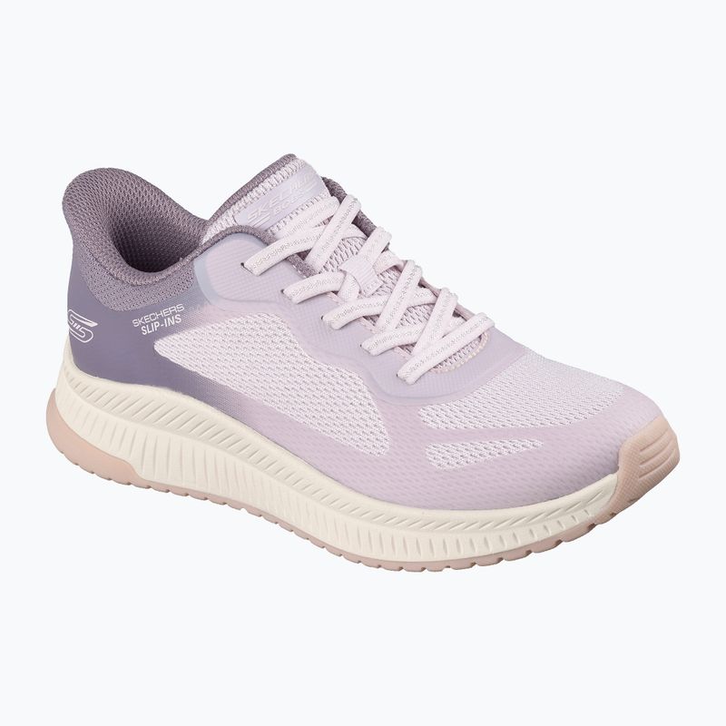 Dámske topánky SKECHERS Bobs Squad 4 Staple Look purple 8