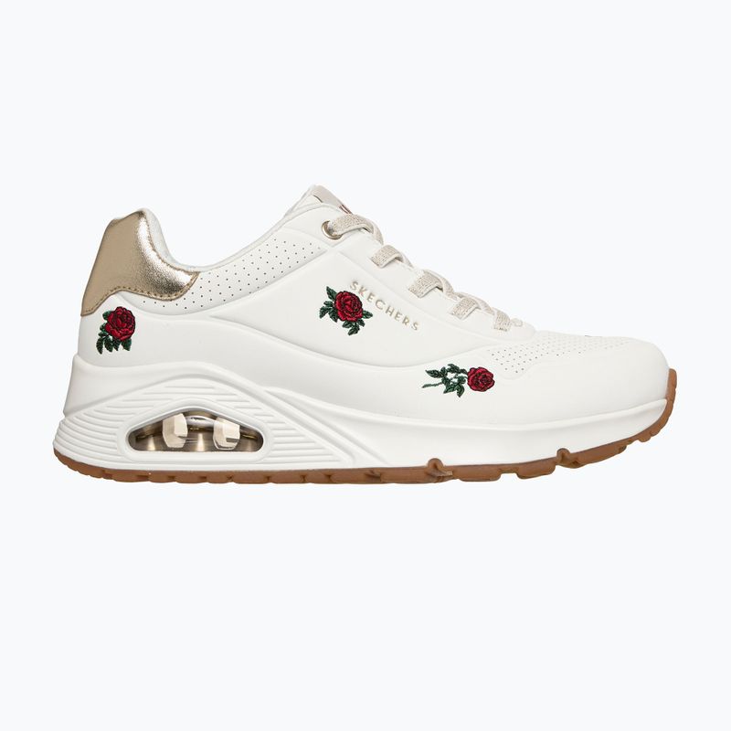 Dámske topánky SKECHERS Uno Champagne & Roses white 2