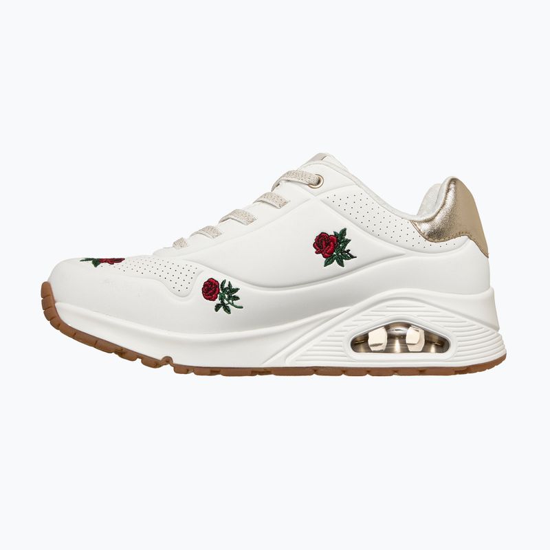 Dámske topánky SKECHERS Uno Champagne & Roses white 3