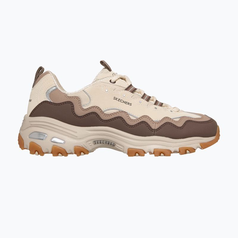 Dámske topánky SKECHERS D'Lites Vintage Wave beige 2
