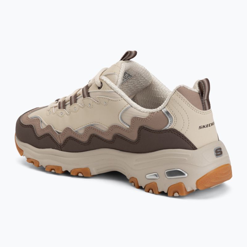 Dámske topánky SKECHERS D'Lites Vintage Wave beige 3