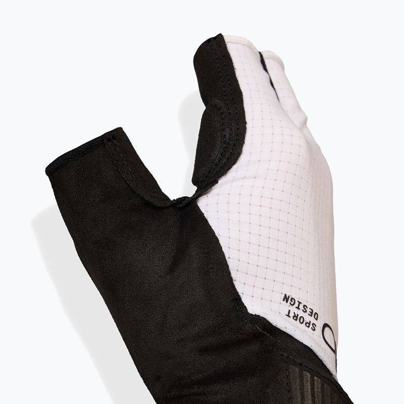 Pánske cyklistické rukavice Giro Bravo II Gel white 3