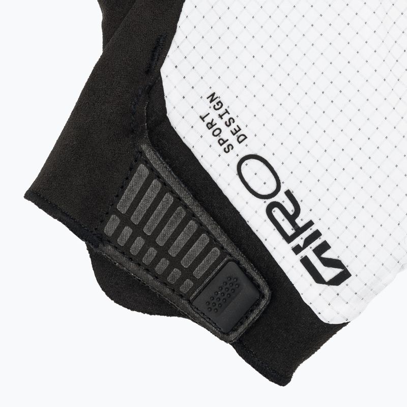 Pánske cyklistické rukavice Giro Bravo II Gel white 4