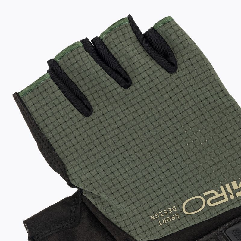 Pánske cyklistické rukavice Giro Bravo II Gel dark sage 5
