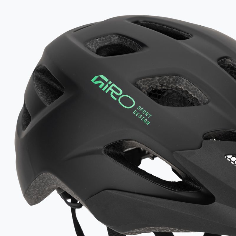Detská cyklistická prilba Giro Tremor Child JR matte black/vivid green 8