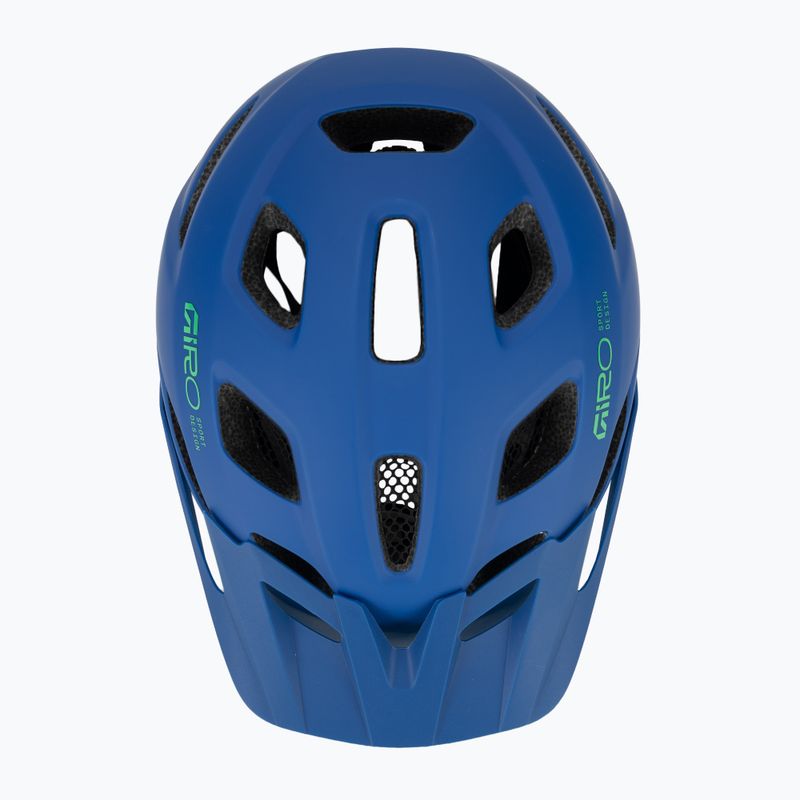 Detská cyklistická prilba Giro Tremor Child JR matte blue jewel 6