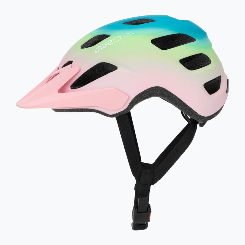 Detská cyklistická prilba Giro Tremor Child JR matte light pink/green fade 3