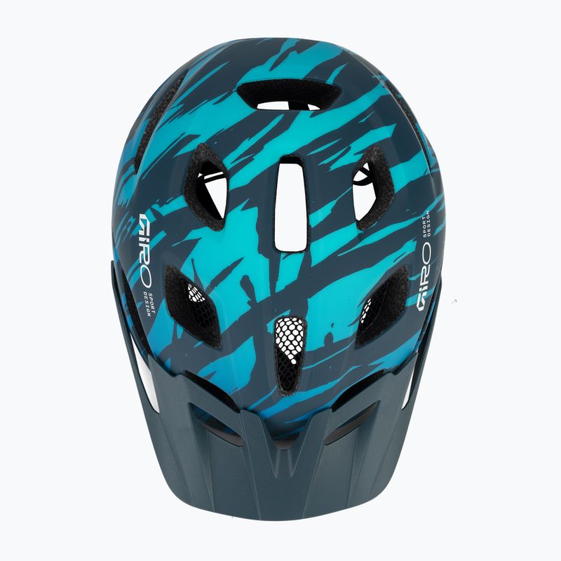 Detská cyklistická prilba Giro Tremor Child JR matte trench blue 6