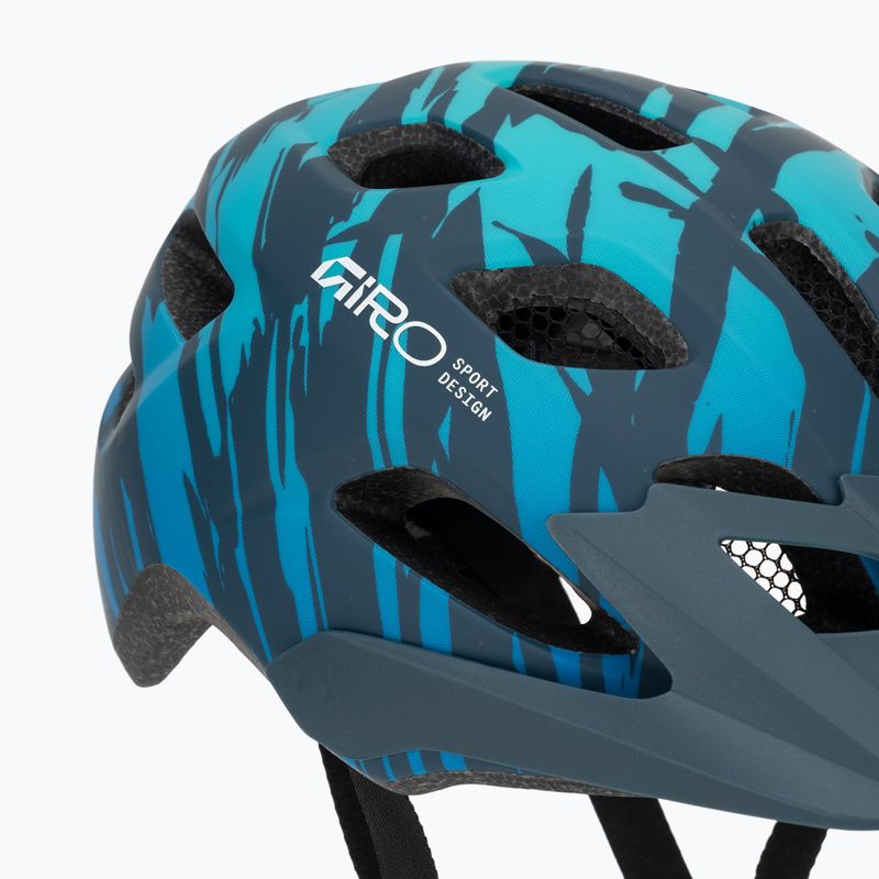 Detská cyklistická prilba Giro Tremor Child JR matte trench blue 8