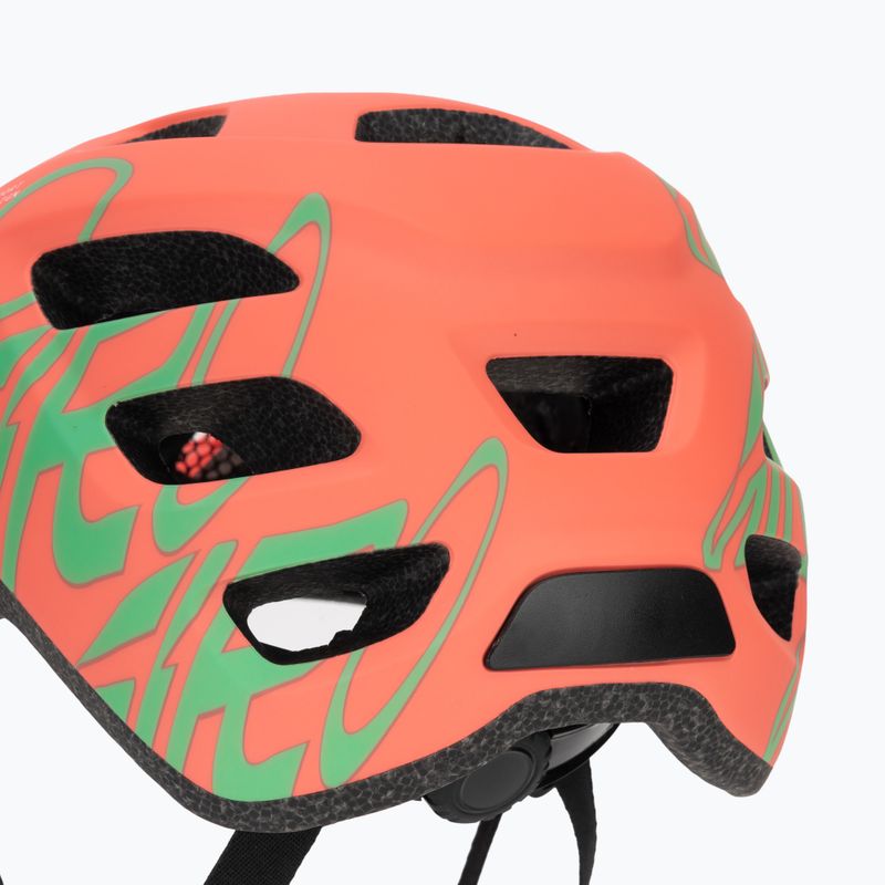 Detská cyklistická prilba Giro Tremor Child JR matte endless green 7