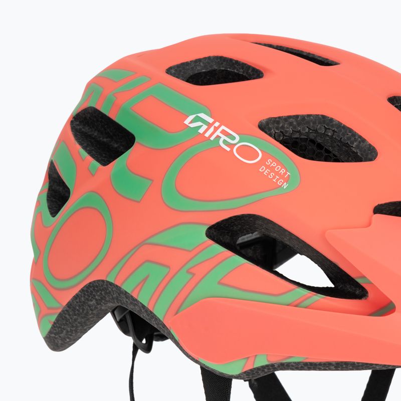 Detská cyklistická prilba Giro Tremor Child JR matte endless green 8