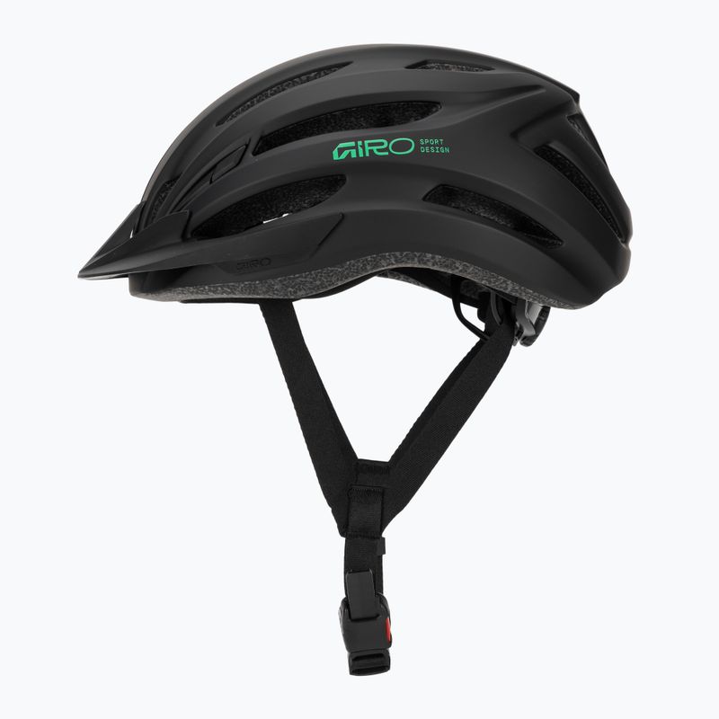 Detská cyklistická prilba Giro Register II matte black/vivid green 3