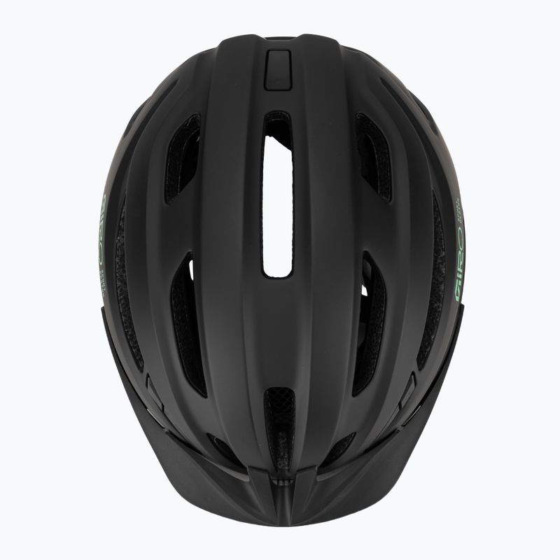 Detská cyklistická prilba Giro Register II matte black/vivid green 6