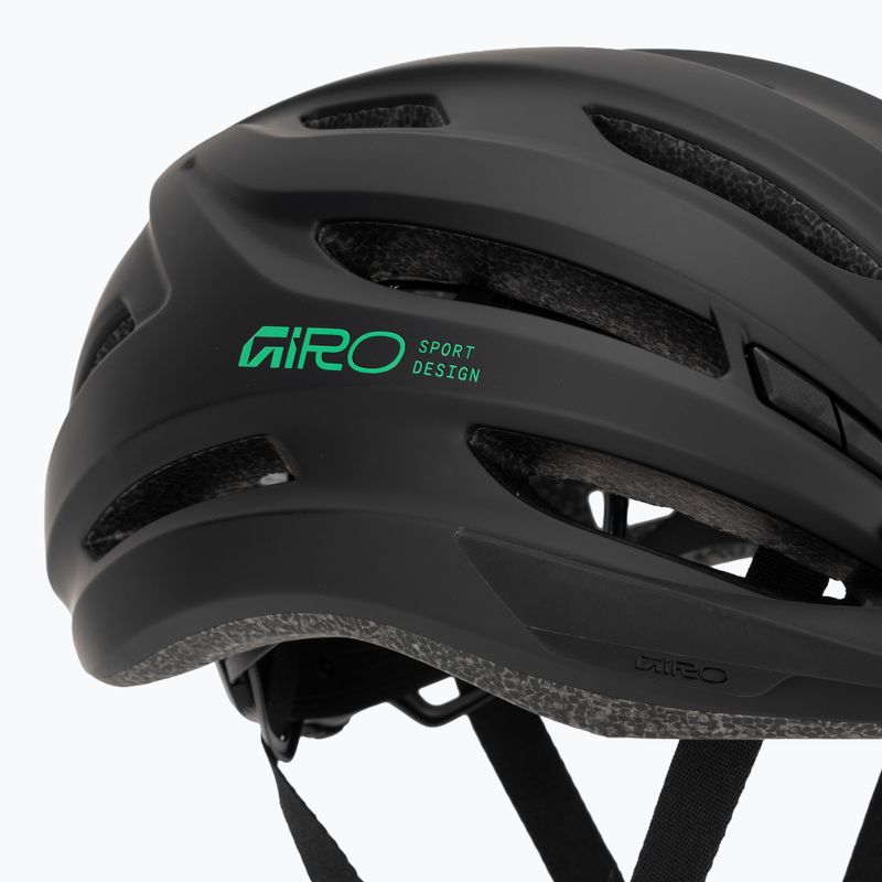 Detská cyklistická prilba Giro Register II matte black/vivid green 8