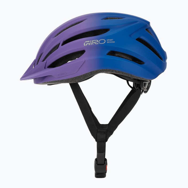 Detská cyklistická prilba Giro Register II matte purple haze/blue jewel fade 3