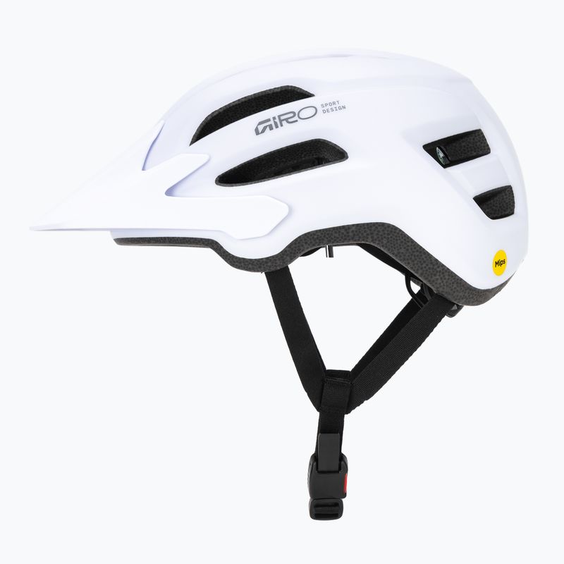 Cyklistická prilba Giro Fixture II MIPS matte white/grey 3