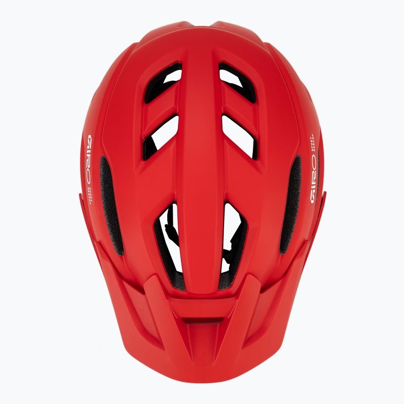 Cyklistická prilba Giro Fixture II MIPS matte flame red 6