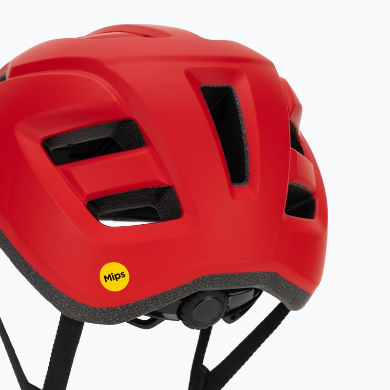 Cyklistická prilba Giro Fixture II MIPS matte flame red 7