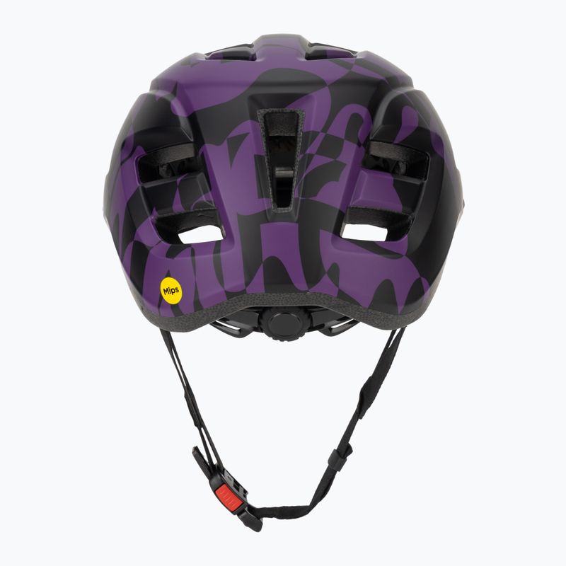 Cyklistická prilba Giro Fixture II MIPS matte black/purple rush 4