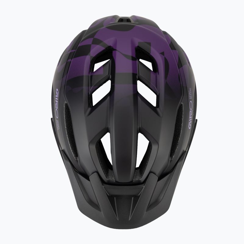 Cyklistická prilba Giro Fixture II MIPS matte black/purple rush 6