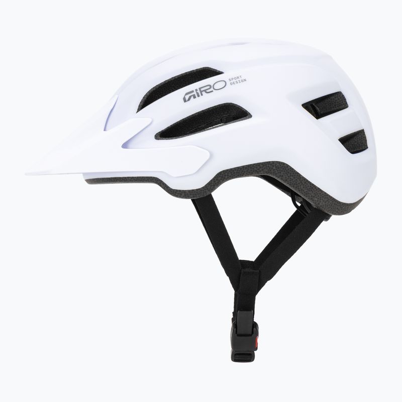 Cyklistická prilba Giro Fixture II matte white/grey 3