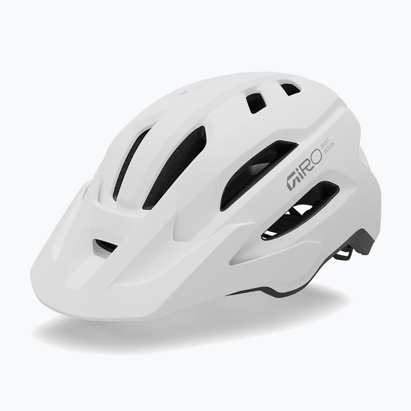 Cyklistická prilba Giro Fixture II matte white/grey