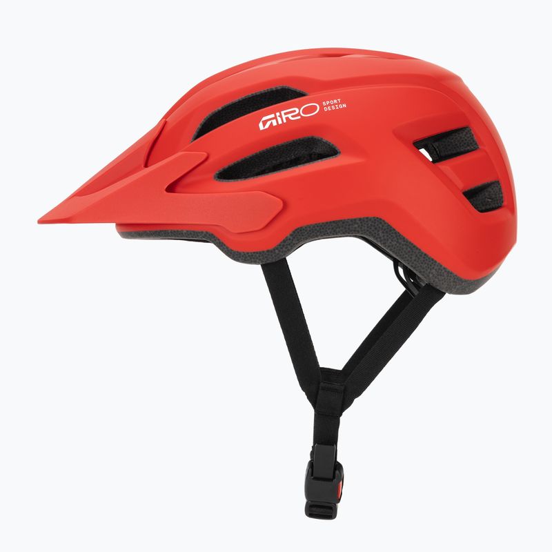 Cyklistická prilba Giro Fixture II matte flame red 3