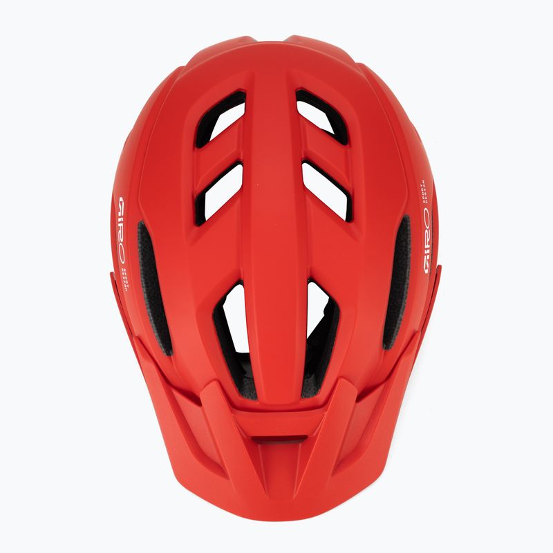 Cyklistická prilba Giro Fixture II matte flame red 6