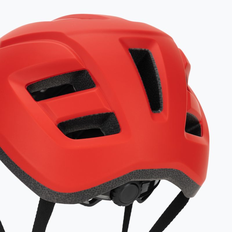 Cyklistická prilba Giro Fixture II matte flame red 8