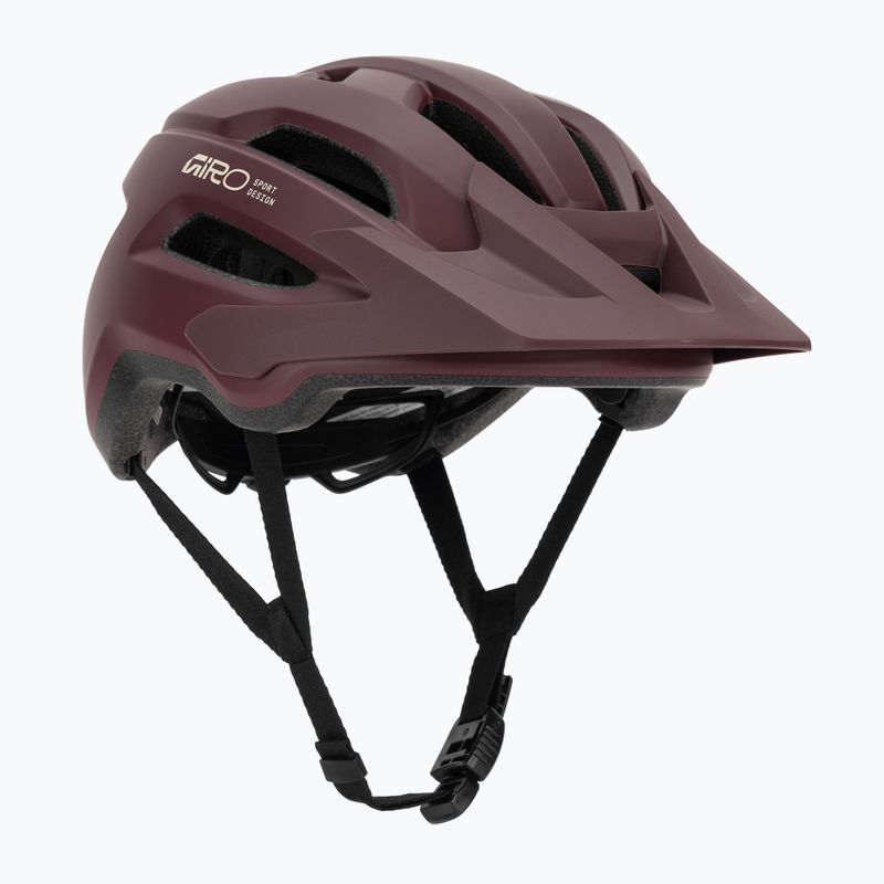 Cyklistická prilba Giro Fixture II MIPS W matte maroon