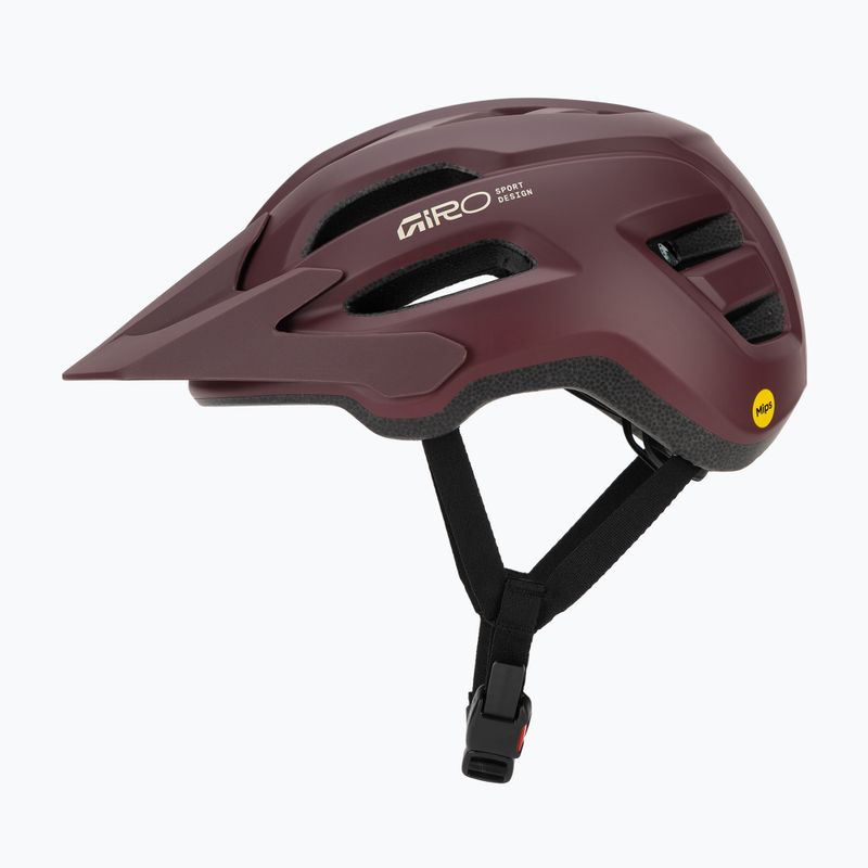 Cyklistická prilba Giro Fixture II MIPS W matte maroon 3