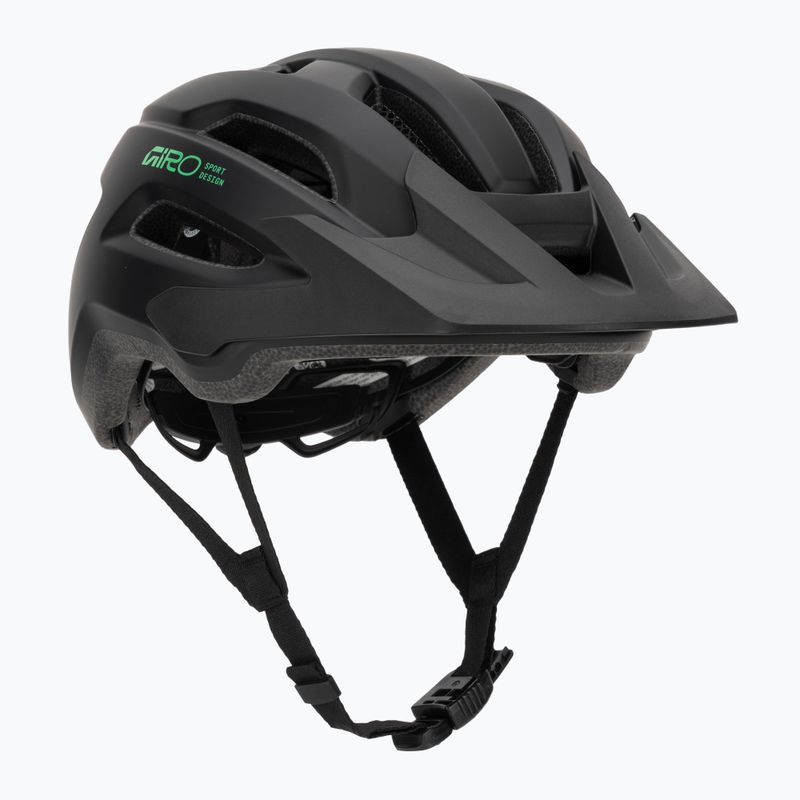 Detská cyklistická prilba Giro Fixture II MIPS matte black/vivid green