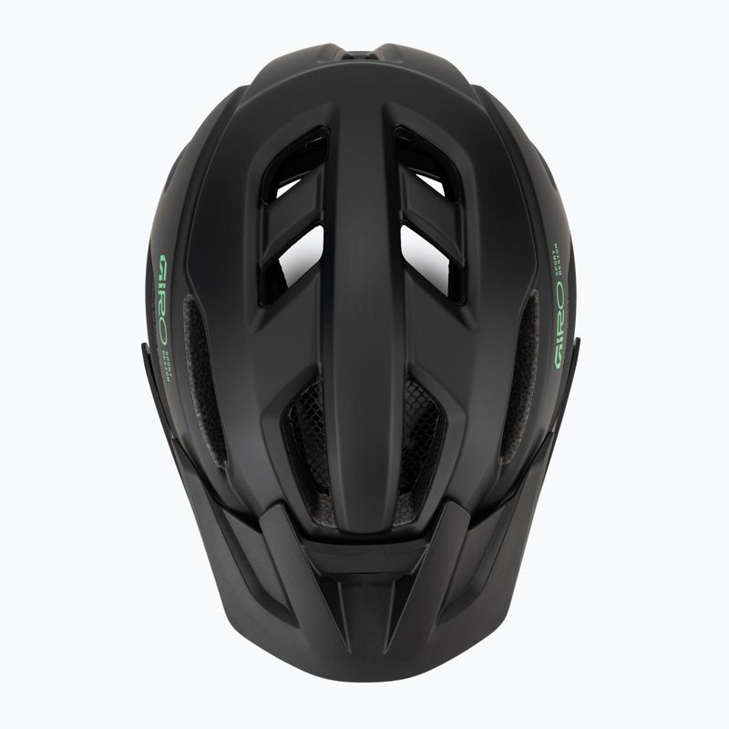 Detská cyklistická prilba Giro Fixture II MIPS matte black/vivid green 6