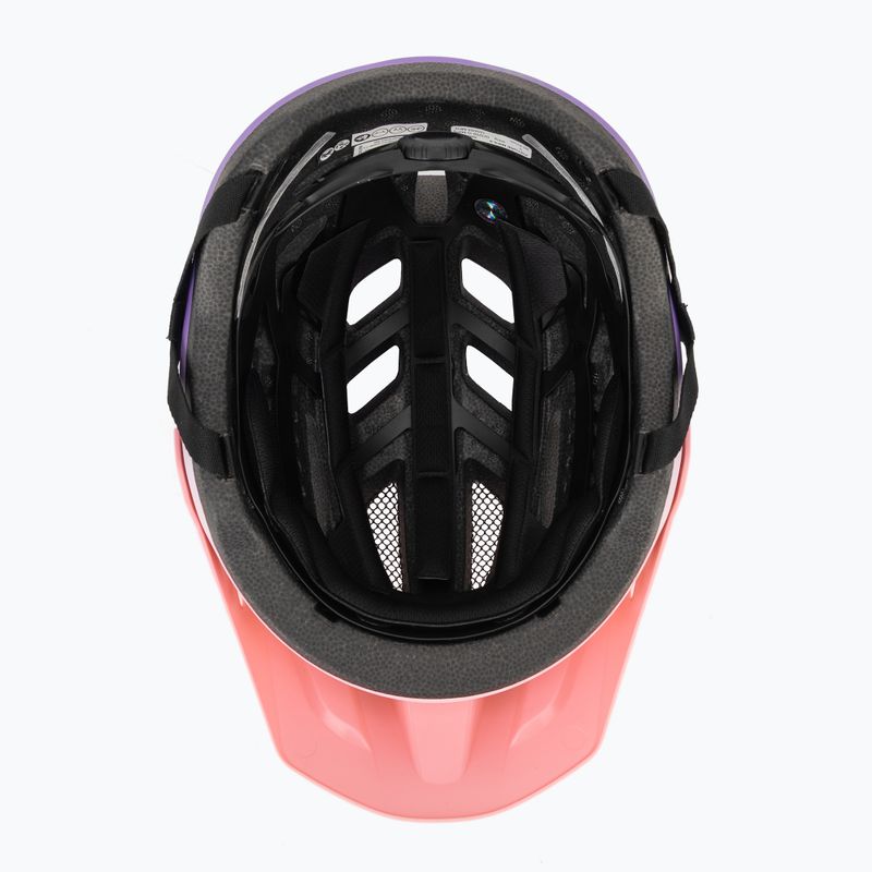 Detská cyklistická prilba Giro Fixture II MIPS matte light pink/purple fade 5