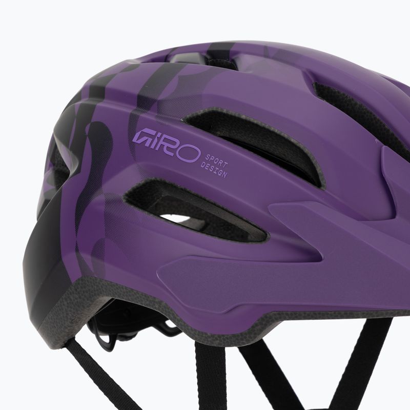 Detská cyklistická prilba Giro Fixture II MIPS matte purple rush 7