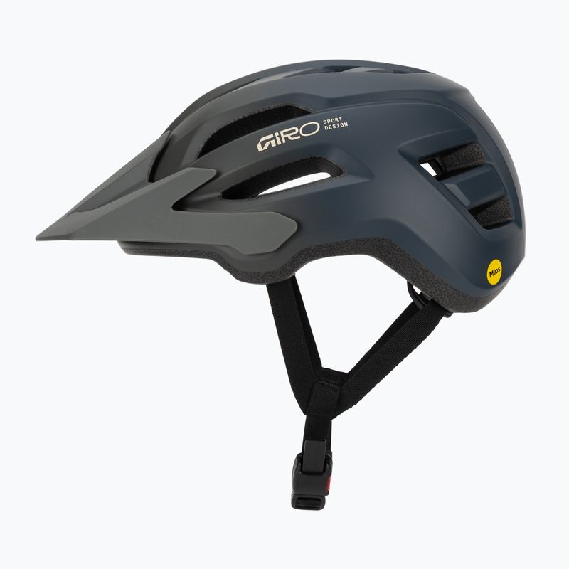 Detská cyklistická prilba Giro Fixture II MIPS matte dark sage/sapphire fade 3