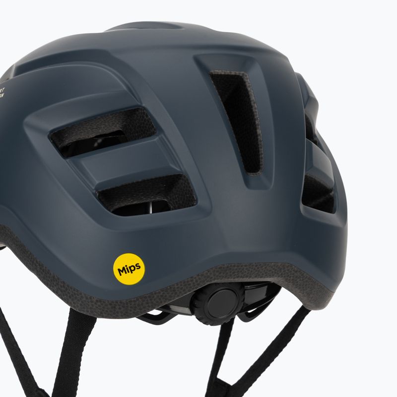 Detská cyklistická prilba Giro Fixture II MIPS matte dark sage/sapphire fade 7