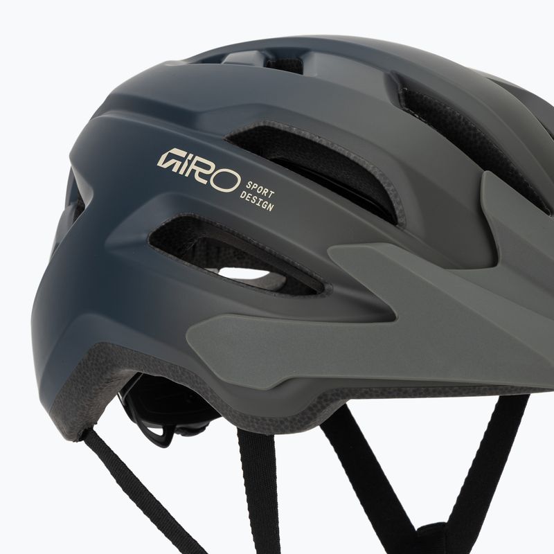Detská cyklistická prilba Giro Fixture II MIPS matte dark sage/sapphire fade 8