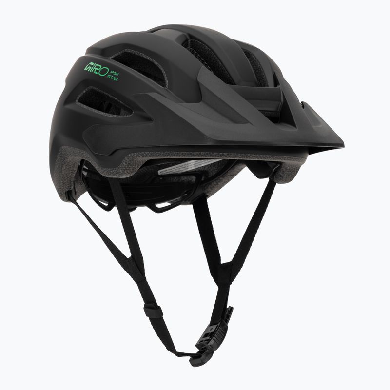 Detská cyklistická prilba Giro Fixture II matte black/vivid green