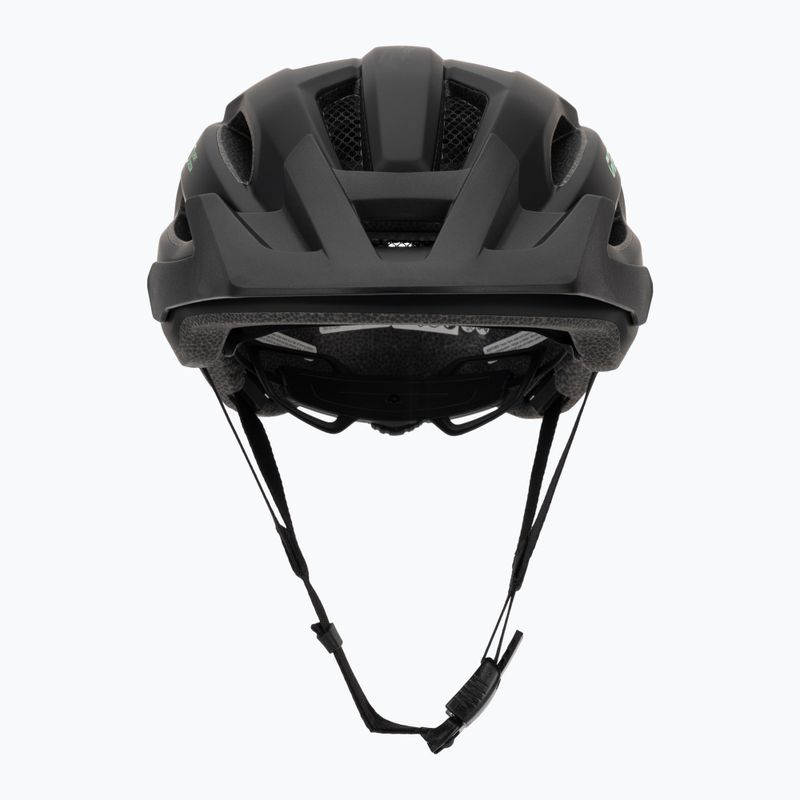 Detská cyklistická prilba Giro Fixture II matte black/vivid green 2